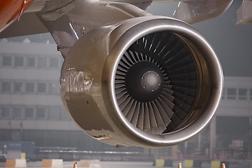 Image showing Jet turbine