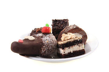 Image showing sweet desserts isolated 