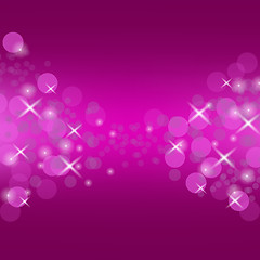 Image showing Abstract Pink Circle Background