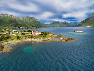 Image showing Church on Lofoten