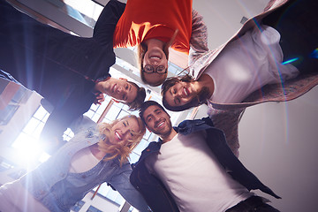 Image showing happy students celebrate