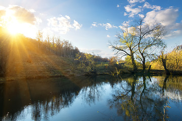 Image showing Sun in autumn