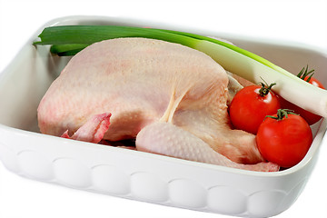 Image showing Chicken with vegetables