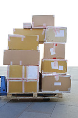 Image showing Shipping Boxes