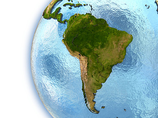 Image showing South America