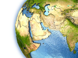 Image showing Middle East