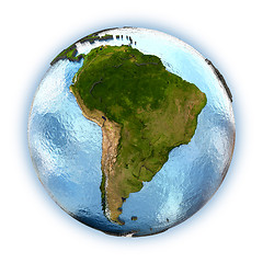 Image showing South America