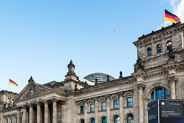 Image showing Reichstag building in Berlin, Germany