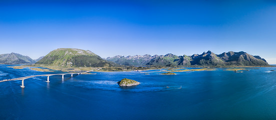 Image showing Lofoten coast