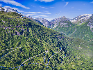 Image showing Gaularfjellet mountain pass