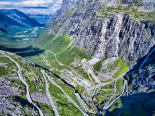 Image showing Trollstigen road