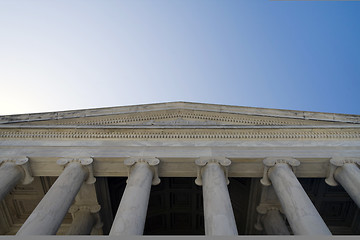 Image showing Thomas Jefferson Memorial Entrance