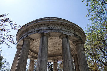 Image showing World War I Memorial