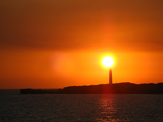 Image showing Provence sunset