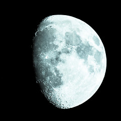 Image showing Gibbous moon