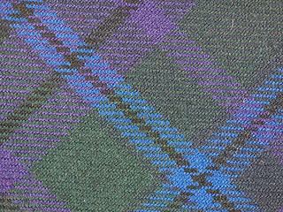 Image showing Tartan fabric background