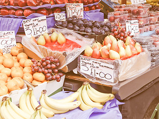 Image showing Retro looking Supermarket