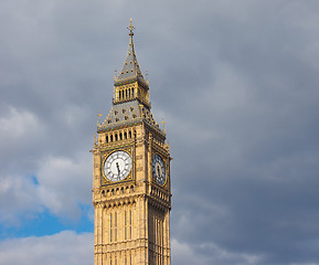 Image showing Big Ben in London