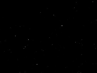 Image showing Black and white Stars in the sky