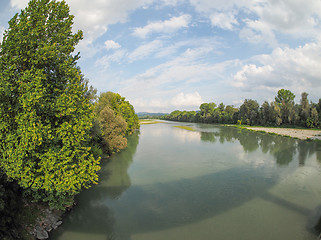 Image showing River Po in Settimo Torinese