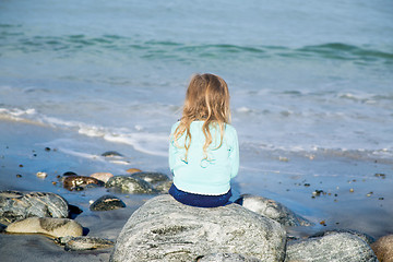 Image showing Lonely Girl