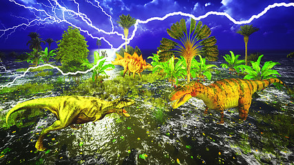 Image showing Dinosaur doomsday