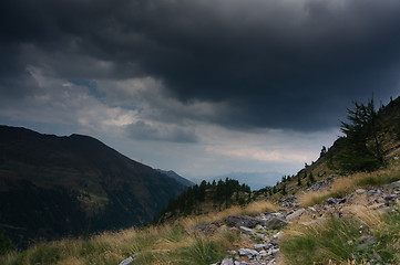 Image showing Dramatic mountain landscape