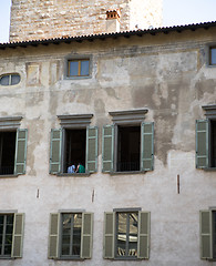Image showing Italian town street
