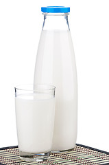 Image showing Bottle of milk