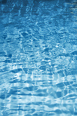 Image showing Texture of blue water