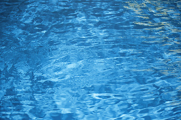 Image showing Texture of blue water