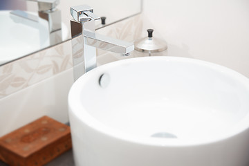 Image showing Sink and water tap