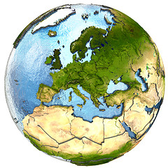 Image showing Europe on Earth