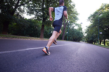 Image showing man jogging