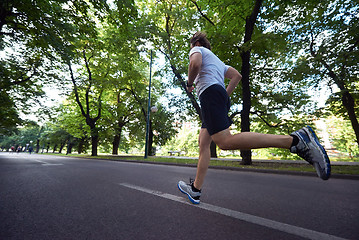 Image showing man jogging