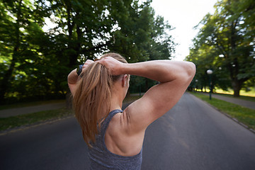 Image showing couple jogging