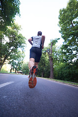 Image showing man jogging