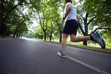 Image showing man jogging