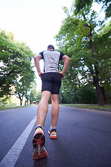 Image showing man jogging