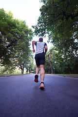 Image showing man jogging