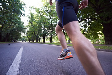 Image showing man jogging