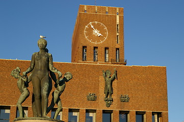 Image showing oslo city hall