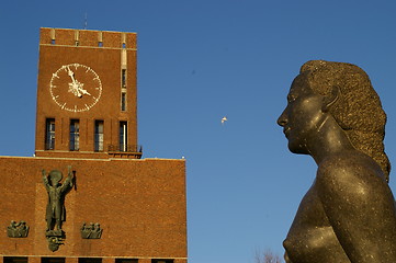 Image showing oslo city hall