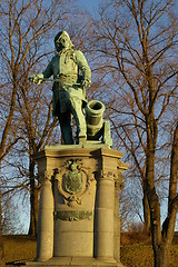 Image showing Statue of Tordenskiold in Oslo