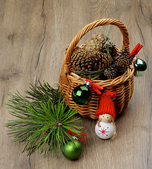 Image showing Christmas Decorations