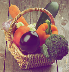 Image showing Vegetable Basket