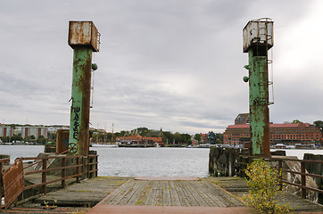 Image showing old Ferry harbour 