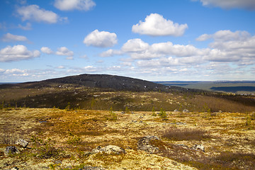 Image showing Mountain tundra in Lapland