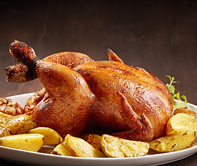 Image showing roasted chicken