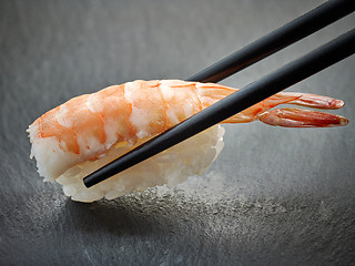 Image showing Shrimp sushi